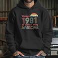 40Th Birthday Gifts Vintage Years Of Being Awesome Hoodie Gifts for Her