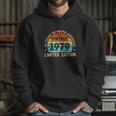 43 Years Of Being Awesome Vintage Limited 43Th Birthday 1979 Hoodie Gifts for Her