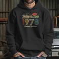 44 Years Old Vintage 1978 Limited Edition 44Th Birthday Hoodie Gifts for Her