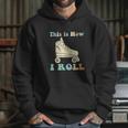 70S This Is How I Roll Vintage Roller Skates Retro Hoodie Gifts for Her