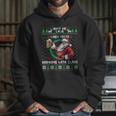 Aint No Laws When Youre Drinking With Claus Funny Hoodie Gifts for Her