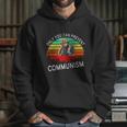 Anti Communism Capitalism Antisocialist Bear Hoodie Gifts for Her