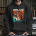 Appalachia Vintage Banjo Player Bluegrass Musician Graphic Design Printed Casual Daily Basic Hoodie Gifts for Her