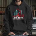 Atlanta Funny Atlanta Georgia Skyline Souvenir Hoodie Gifts for Her