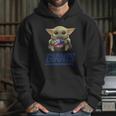 Baby Yoda Hug Giants Hoodie Gifts for Her