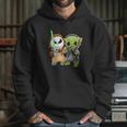 Baby Yoda And Jack Skellington Hoodie Gifts for Her