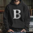 Capital Letter B Shirt Monogram Initial Hoodie Gifts for Her