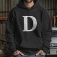 Capital Letter D Shirt Monogram Initial Hoodie Gifts for Her