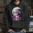 Cat Pastel Goth Moon Kawaii Halloween Skull Purple Witch Hoodie Gifts for Her