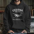 Cessna Distressed Hoodie Gifts for Her