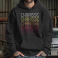 Charisse Retro Wordmark Patter Vintage Style Hoodie Gifts for Her