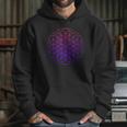 Cool Sacred Geometry Geometric Repeating Circles Trippy Yoga Hoodie Gifts for Her