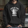 Cute Halloween Funny Halloween Day Show Me Your Booobs Funny Dumb Ghost Hoodie Gifts for Her