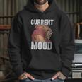 Disney Mens Beauty And The Beast Current Mood Graphic Hoodie Gifts for Her