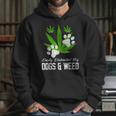 Easily Distracted By Dogs And Weed Cannabis 420 Outfits Hoodie Gifts for Her