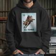 El Toro Mexican Bull Riding Cards Hoodie Gifts for Her