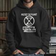 Extinction Rebellion In Green Rebel For Life Climate Change Hoodie Gifts for Her