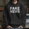 Fake News Bold Text Hoodie Gifts for Her