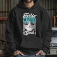 Feeling Willie Good Letter Printed Graphic Hoodie Gifts for Her