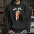 Flies Land On Garbage Mike Pence Debate Fly Hoodie Gifts for Her