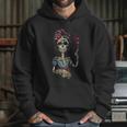 Frida Kahlo Funny Skeleton Hoodie Gifts for Her