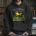 Im Friends With The Unicorn Thats Under My Bed Hoodie Gifts for Her