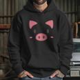 Funny Halloween Cute Piggy Face Halloween Costume Hoodie Gifts for Her