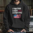 Funny Political Social Distancing Socialist Hoodie Gifts for Her