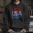 Funny Retro Usa Logo Hoodie Gifts for Her