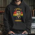 Funny Ronald Reagan Gift I Smell Commies Political Humor Gift Hoodie Gifts for Her