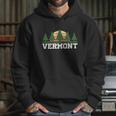 Funny Vintage Vermont Retro Logo Hoodie Gifts for Her