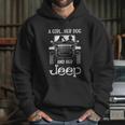 A Girl Her Dog And Her Jeep Hoodie Gifts for Her