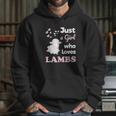 Girls Lamb Gift For Lamb Lover Just A Girl Who Loves Lambs Hoodie Gifts for Her