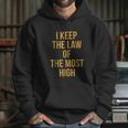 Gold Law Of Yah Yahweh Yeshua Torah Hebrew Roots Hoodie Gifts for Her