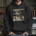 Great Trainspotter Saying Trainspotting Steam Locomotive Gift Graphic Design Printed Casual Daily Basic Hoodie Gifts for Her