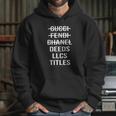 Gucci Fendi Chanel Deeds Llcs Titles Hoodie Gifts for Her