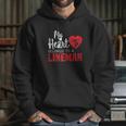 My Heart Belongs To A Electric Cable Lineman Hoodie Gifts for Her