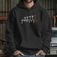 Heartbeat Motorrad Herzschlag Hoodie Gifts for Her