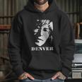 John Denver Tops Short Sleeved Round Neck Hoodie Gifts for Her