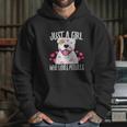 Just A Girl Who Loves Pit Bulls Dog Lover Hoodie Gifts for Her