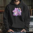 Kawaii Pastel Goth 3 Headed Dog Anime Hoodie Gifts for Her