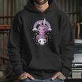 Kawaii Pastel Goth Cute Creepy Rabbit And Skull Hoodie Gifts for Her