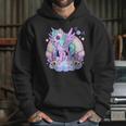 Kawaii Pastel Goth Unicorn Pony - Aesthetic Gothic Skeleton Hoodie Gifts for Her