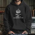 Keep Calm And Carry On Social Distancing Hoodie Gifts for Her