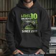 Level 10 Unlocked Awesome 2011 Video Game 10Th Birthday Gift Hoodie Gifts for Her