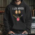 I Lick Rocks Geologist Geology Rock Collector Hoodie Gifts for Her