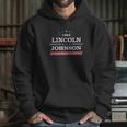 Lincoln Johnson Funny Presidential Campaign 1864 Hoodie Gifts for Her