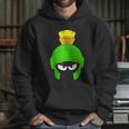 Looney Tunes Marvin The Martian Dark Big Face Hoodie Gifts for Her