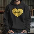 Love A Hamilton Golden Signature Heart Hoodie Gifts for Her