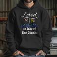 Lured To Lake Of The Ozarks Fishing Fisherman Hoodie Gifts for Her